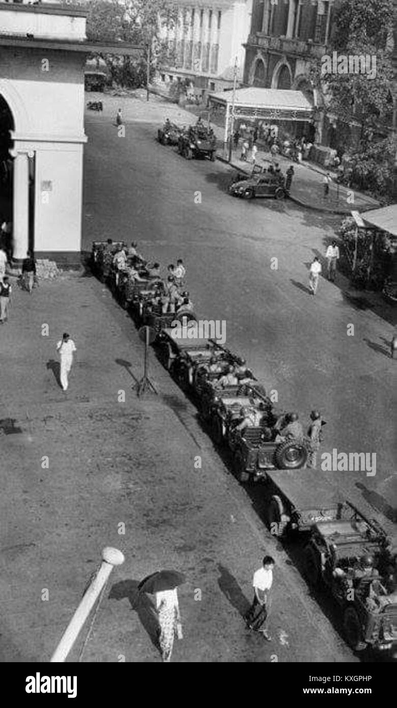 1962 golpe de estado birmano2 Foto de stock