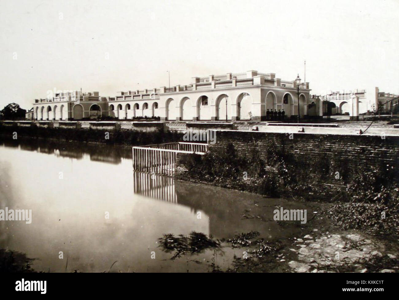 Archivo General de la Nación Argentina 1890 aprox Buenos Aires, Casa de Juan Manuel de Rosas en Palermo Foto de stock