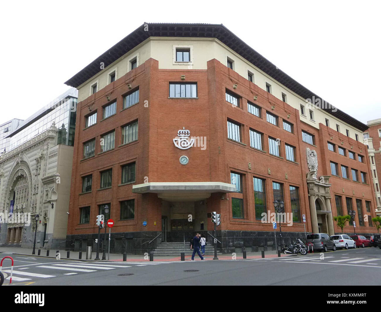 Bilbao - edificio de Correos y Telégrafos 4 Foto de stock
