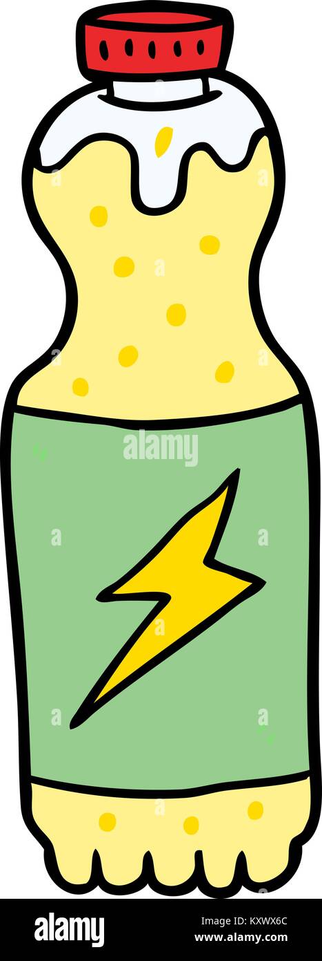 Botella De Refresco De Dibujos Animados Imagen Vector De Stock Alamy