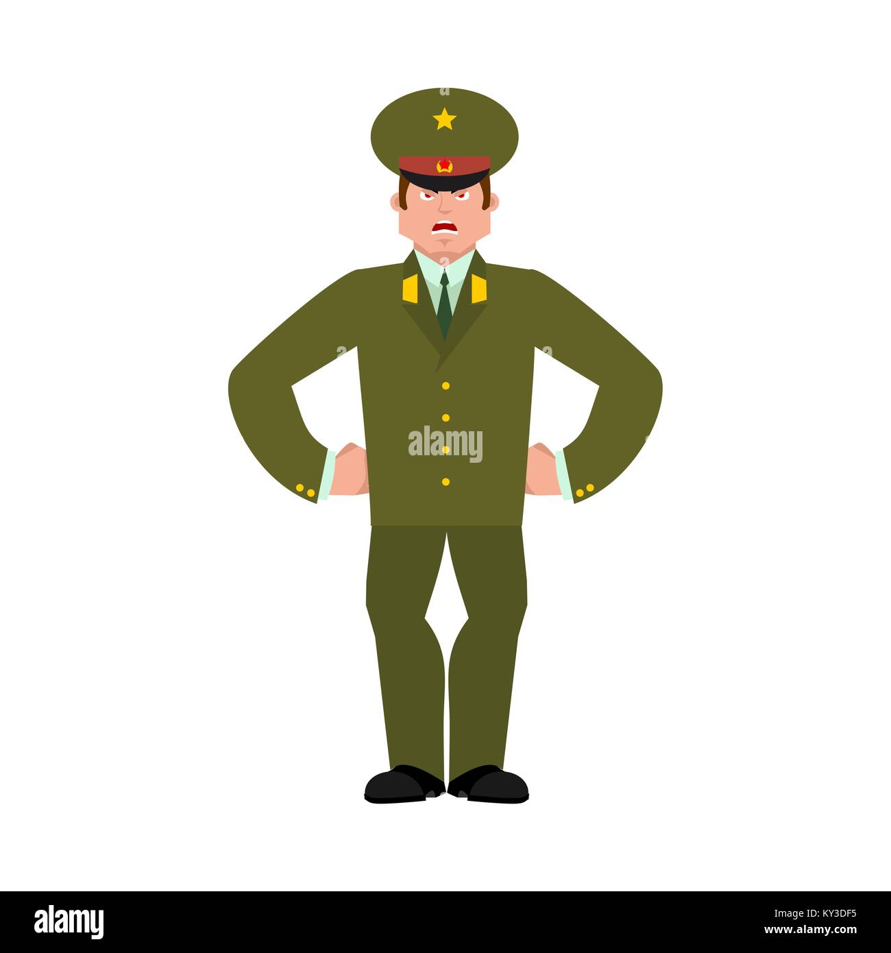 Descarga Retrato de un hombre en uniforme militar PNG En Línea - Creative  Fabrica
