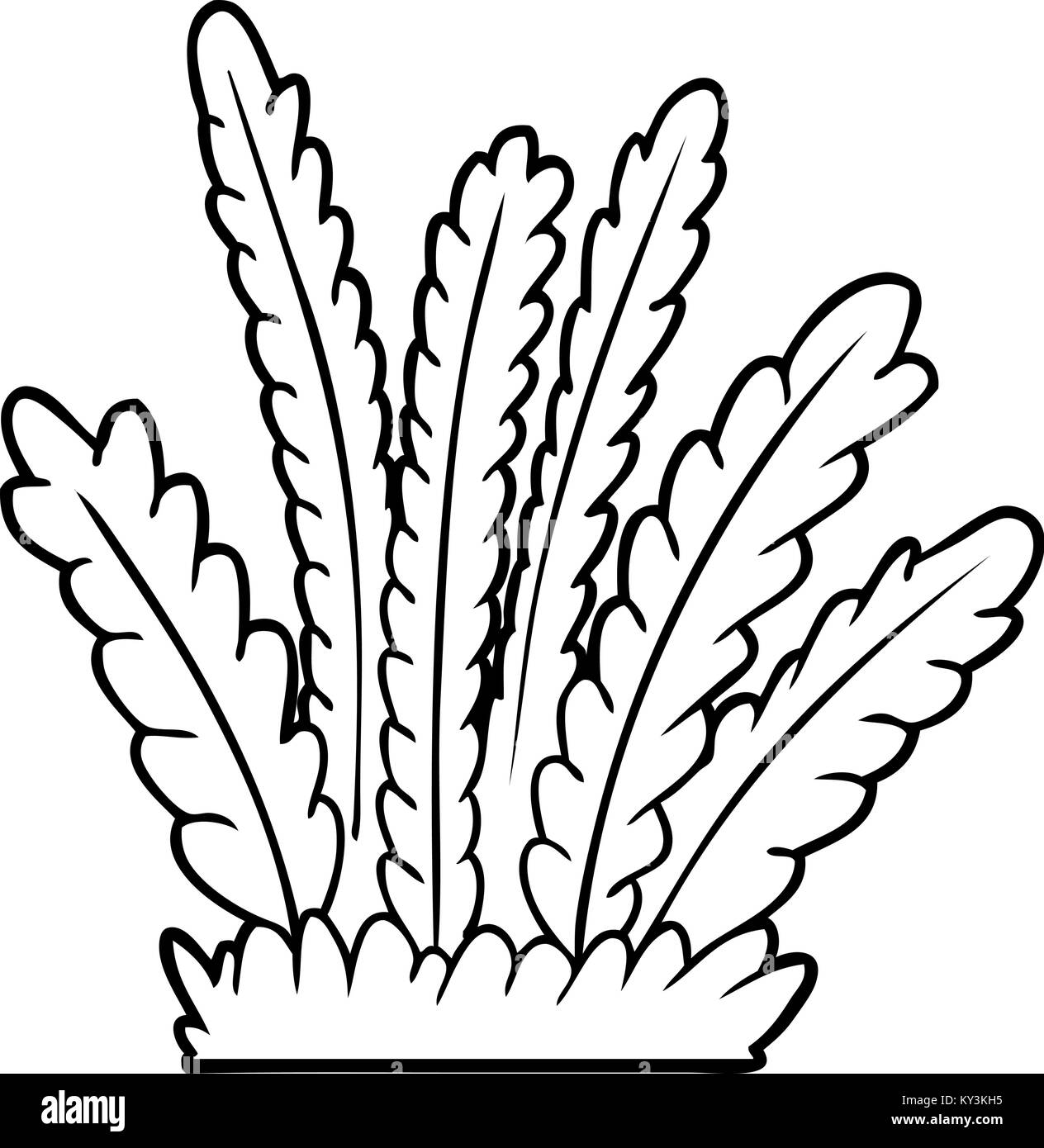 El cultivo de plantas de dibujos animados Imagen Vector de stock - Alamy