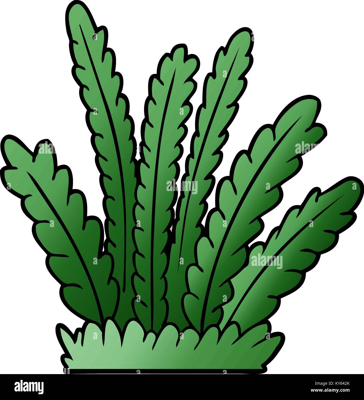El Cultivo De Plantas De Dibujos Animados Imagen Vector De Stock Alamy
