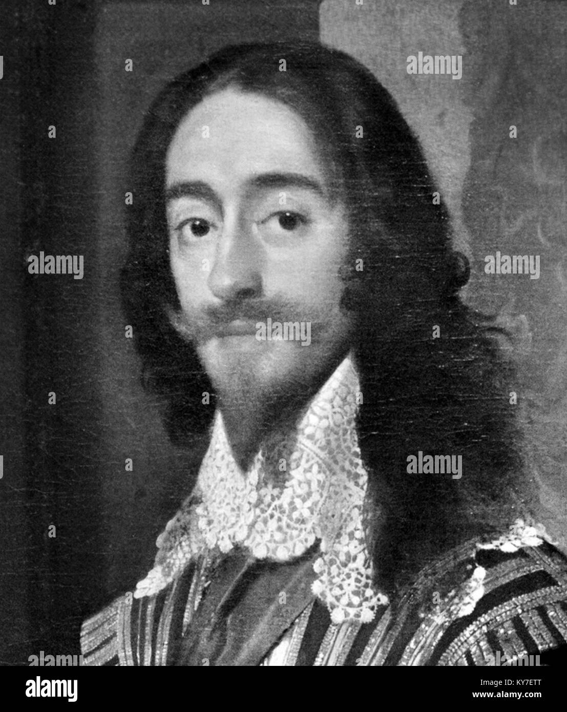 El rey Carlos I de Inglaterra (1600-1649) Foto de stock