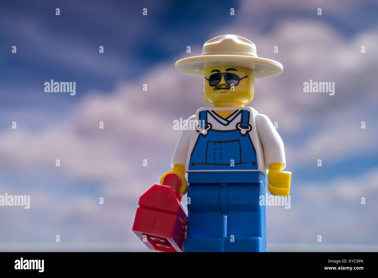 La gente minifigure Lego Foto de stock