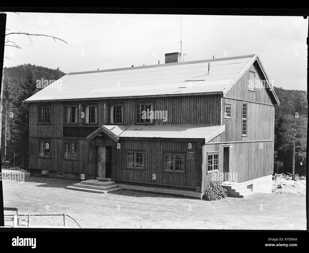 Telemarken. Vinje Hotell. Åmot - no-nb digifoto 20150226 00018 00055 NB MIT FNR Foto de stock