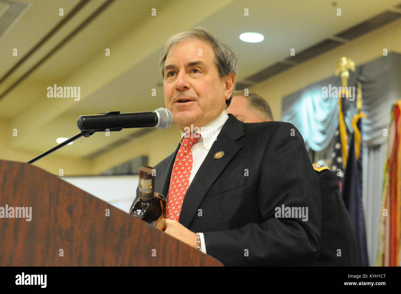 La Guardia Nacional del Ejército de los Estados Unidos ceremonia de