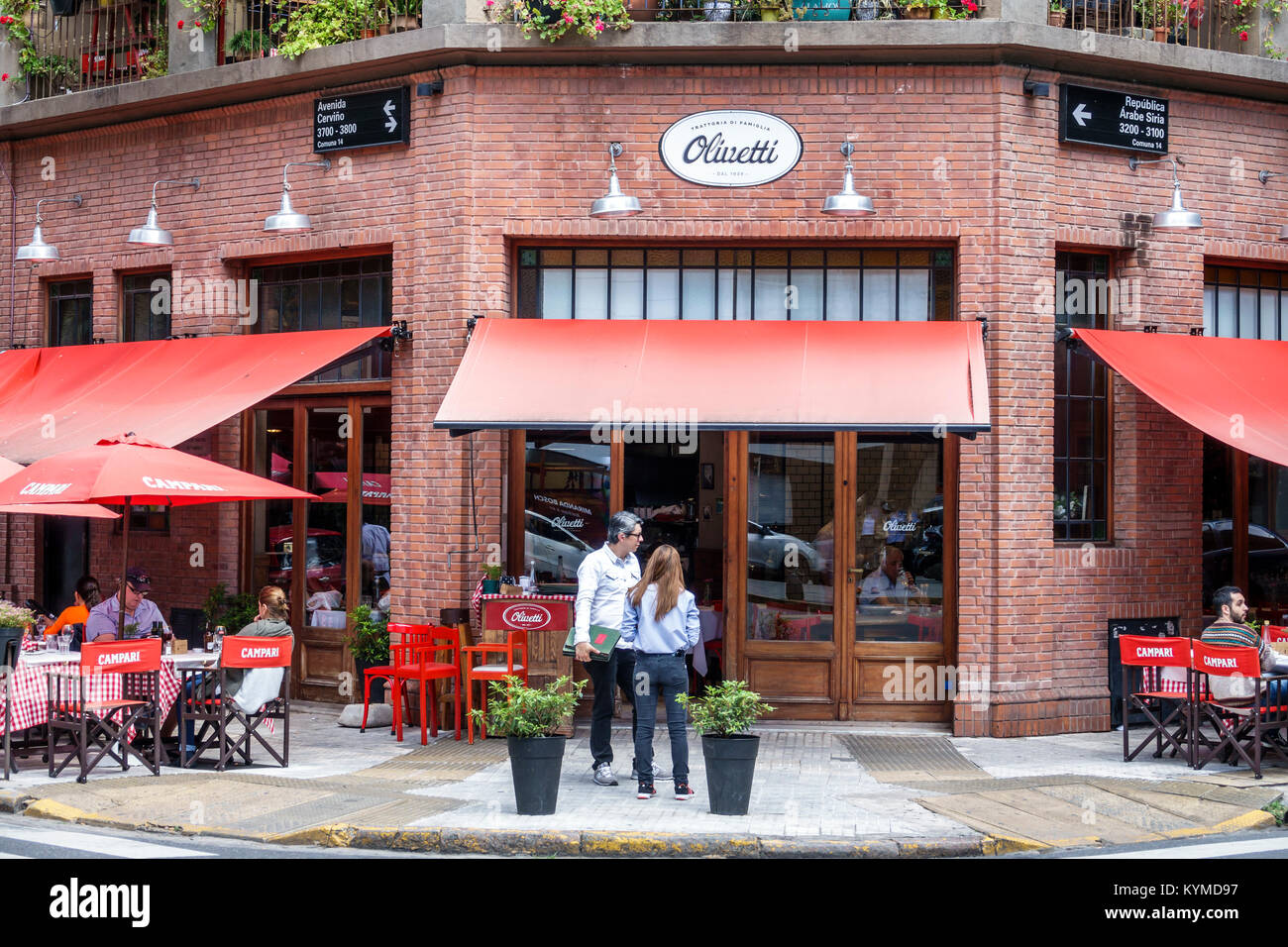 Restaurantes italianos en argentina fotografías e imágenes de alta