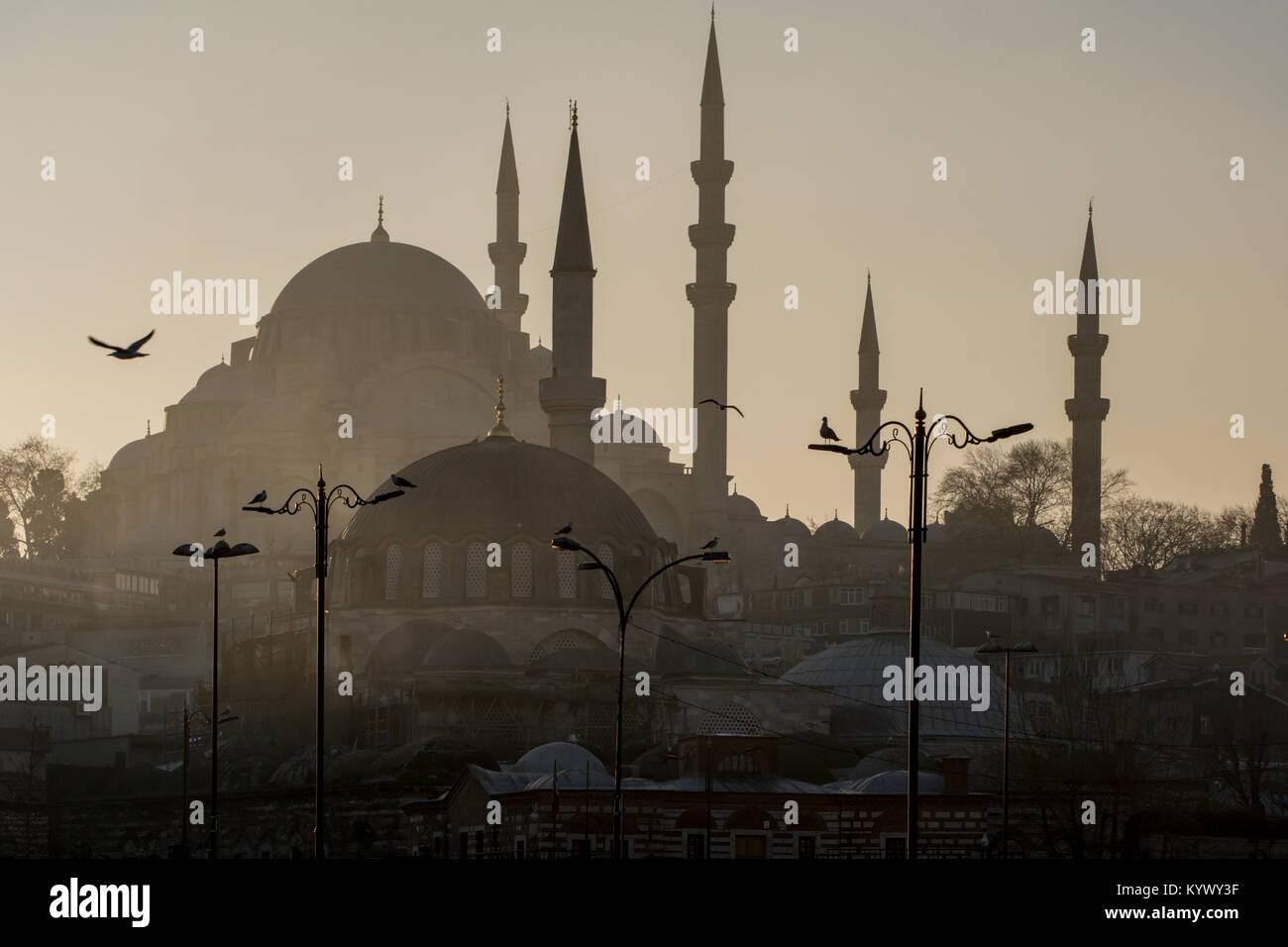 Las mezquitas de Estambul, Turquía Foto de stock