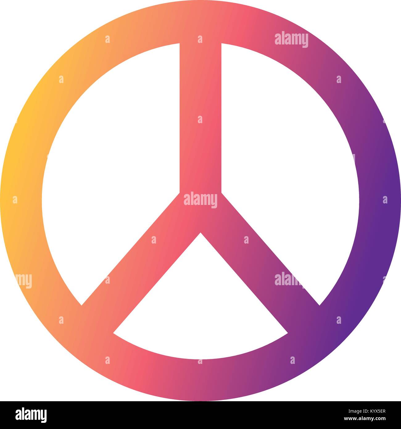 Símbolo de paz y amor Imagen Vector de stock Alamy Símbolo de paz y amor Imagen Vector de stock Alamy