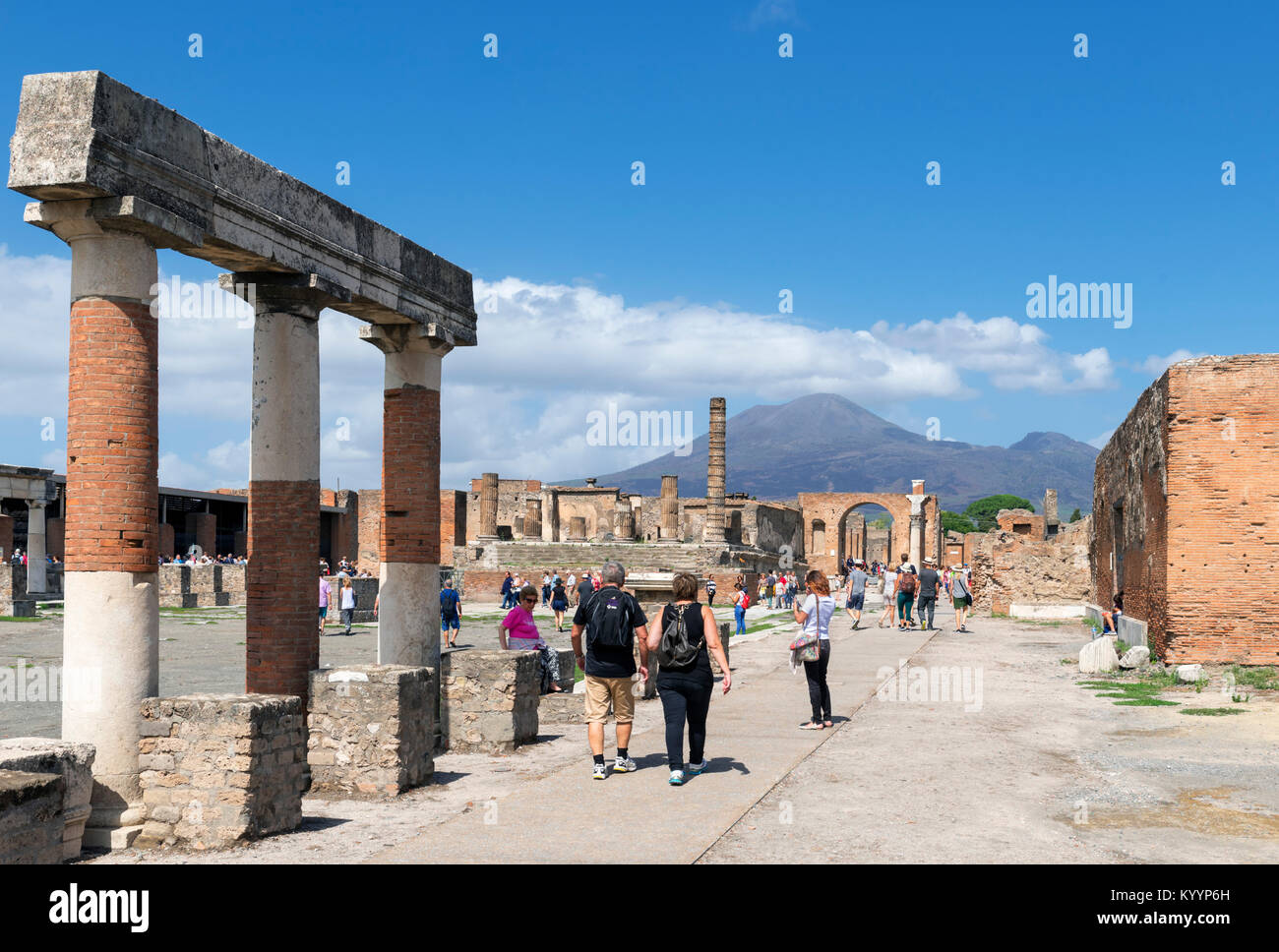 Pompeya, Italia Foto de stock