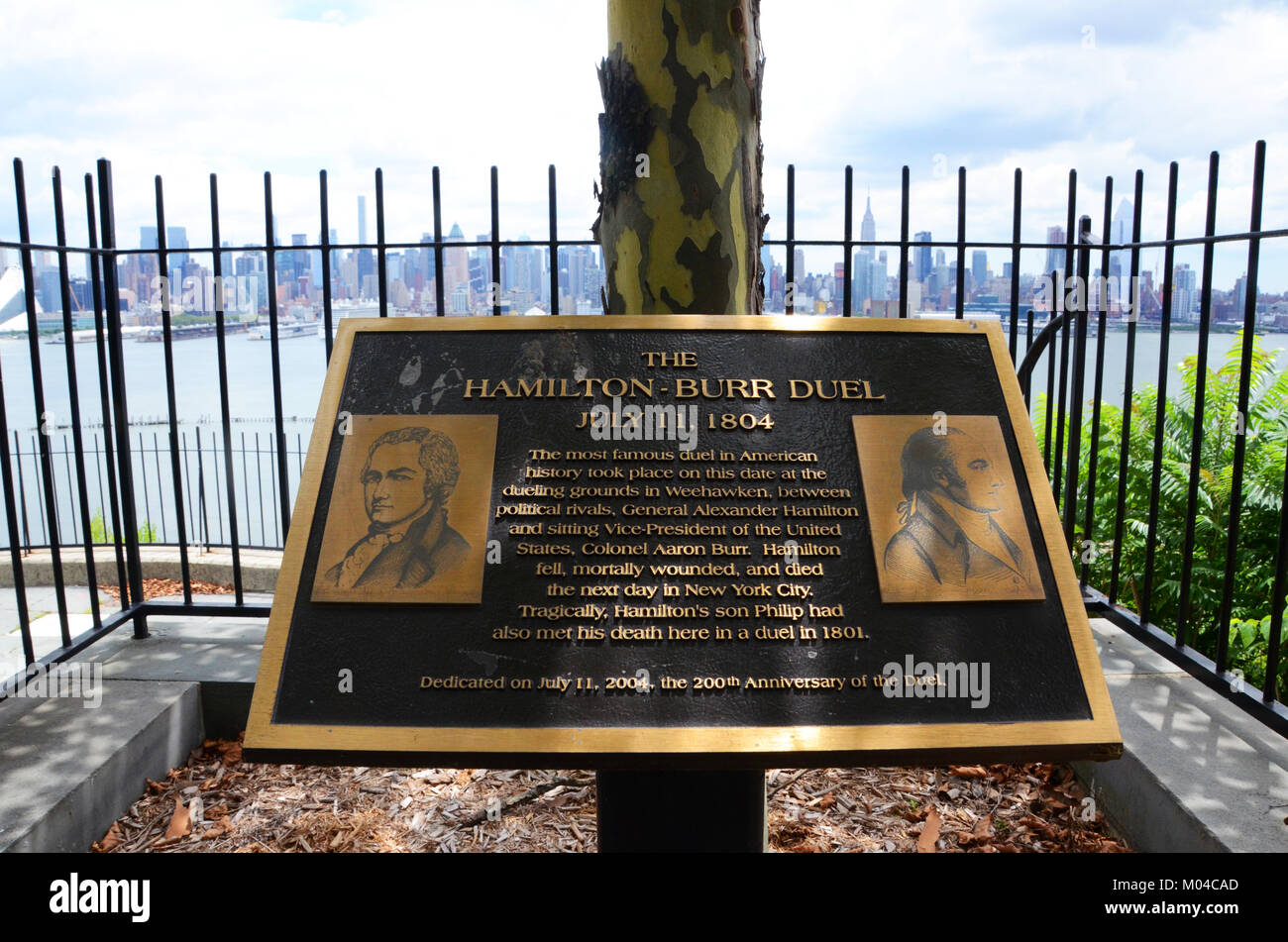 date of hamilton burr duel