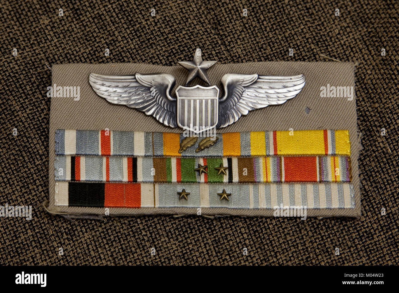 Agrupación de medalla de Tuskegee Airmen Foto de stock