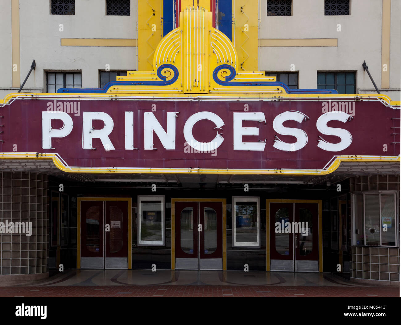 El teatro Princess Foto de stock