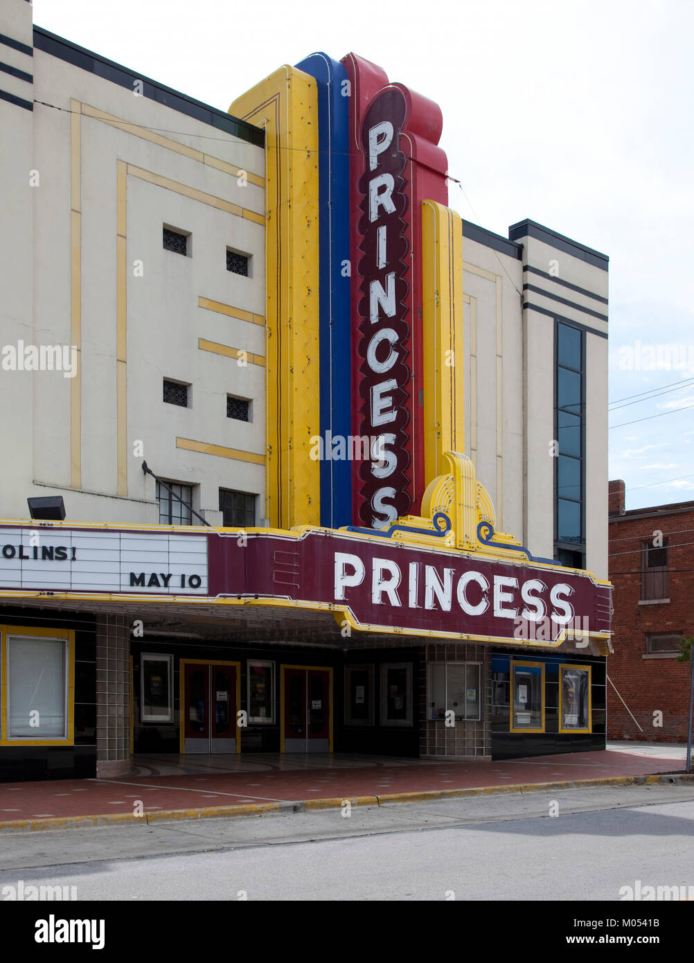 El teatro Princess Foto de stock