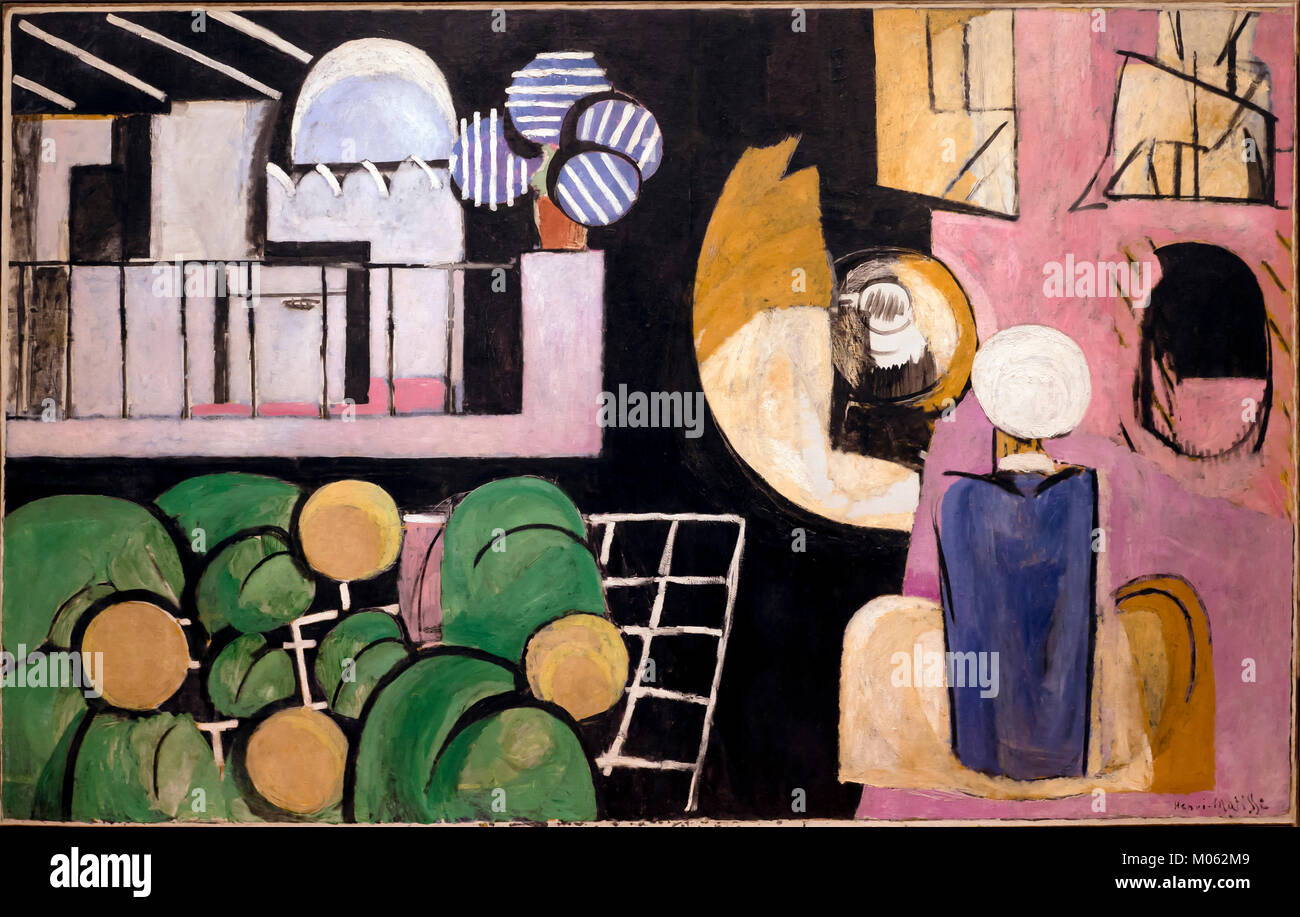 Los marroquíes, Henri Matisse, 1915-1916, Foto de stock