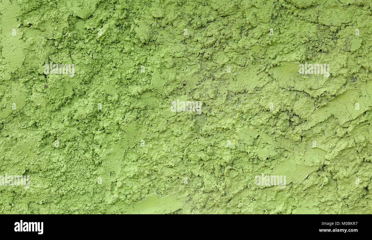 Estuco perfecta textura de pared verde Fotografía de stock - Alamy