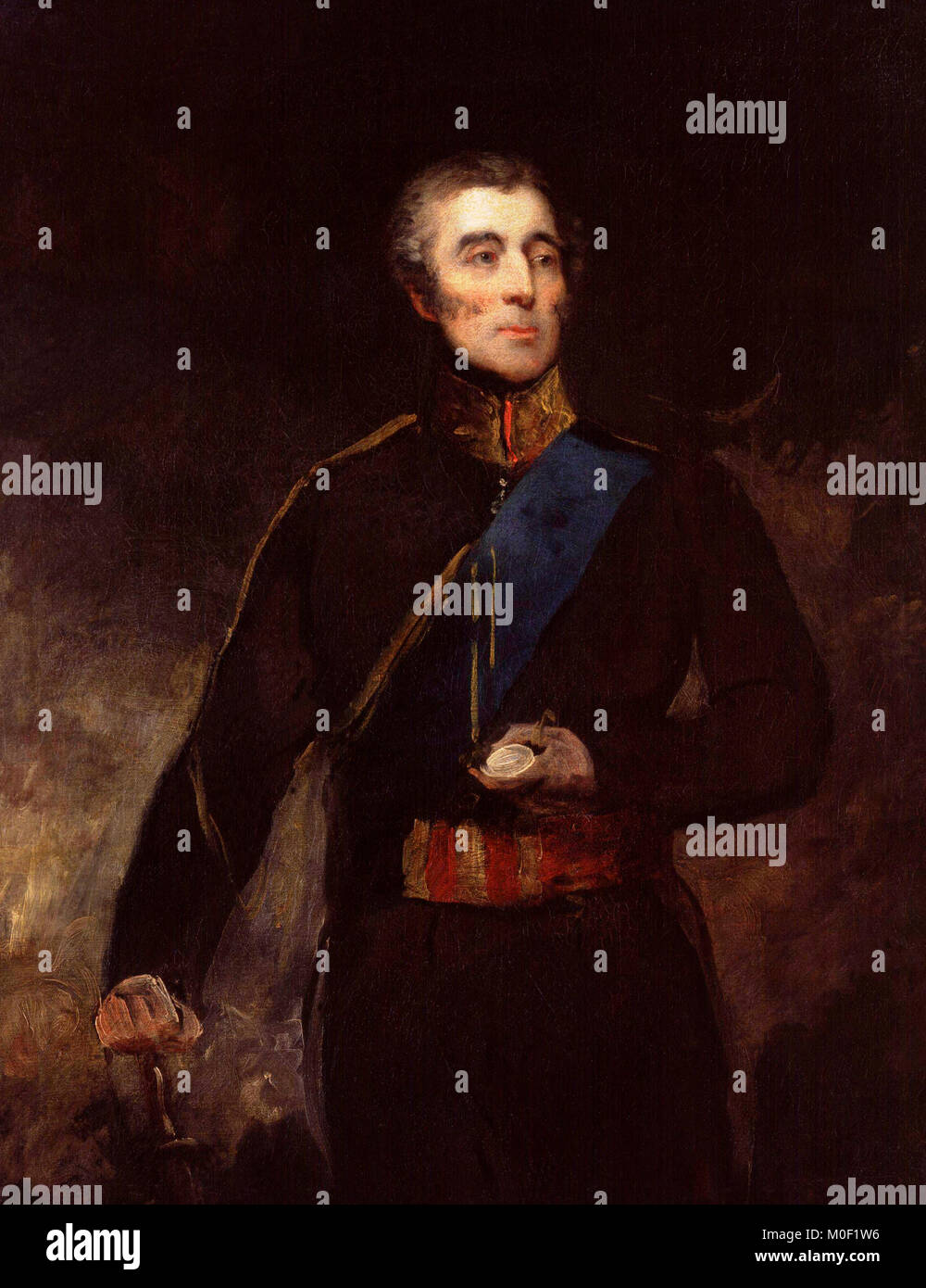 Arthur Wellesley, primer duque de Wellington, circa 1830 - John Jackson Foto de stock