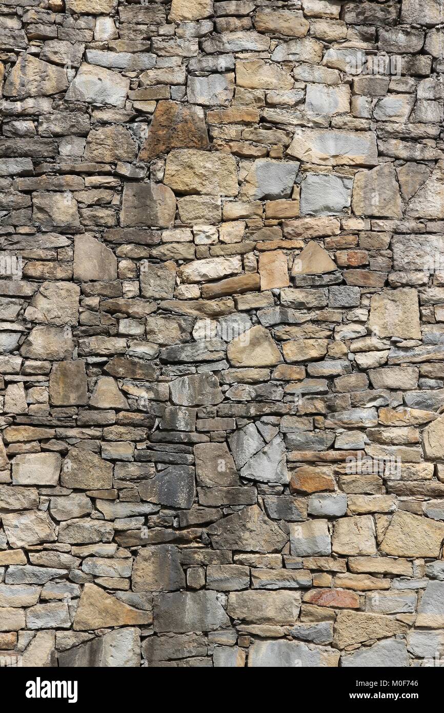 Textura de pared de piedra - roca pizarra (piedra metamórfica) Antecedentes  Fotografía de stock - Alamy