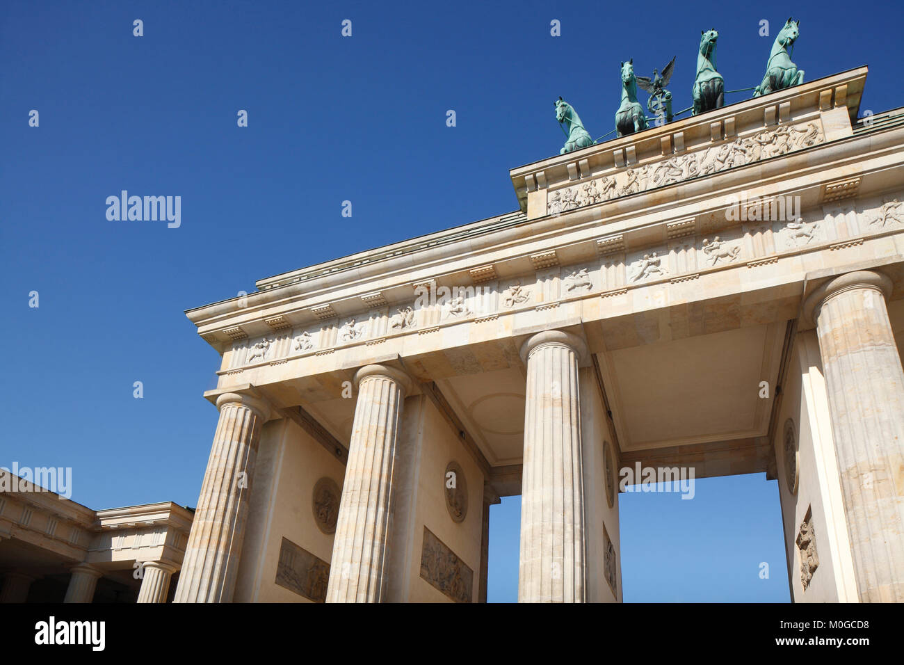 DEU, Deutschland, Berlín: Brandenburger Tor | DEU, Alemania, Berlín: Puerta de Brandenburgo Foto de stock