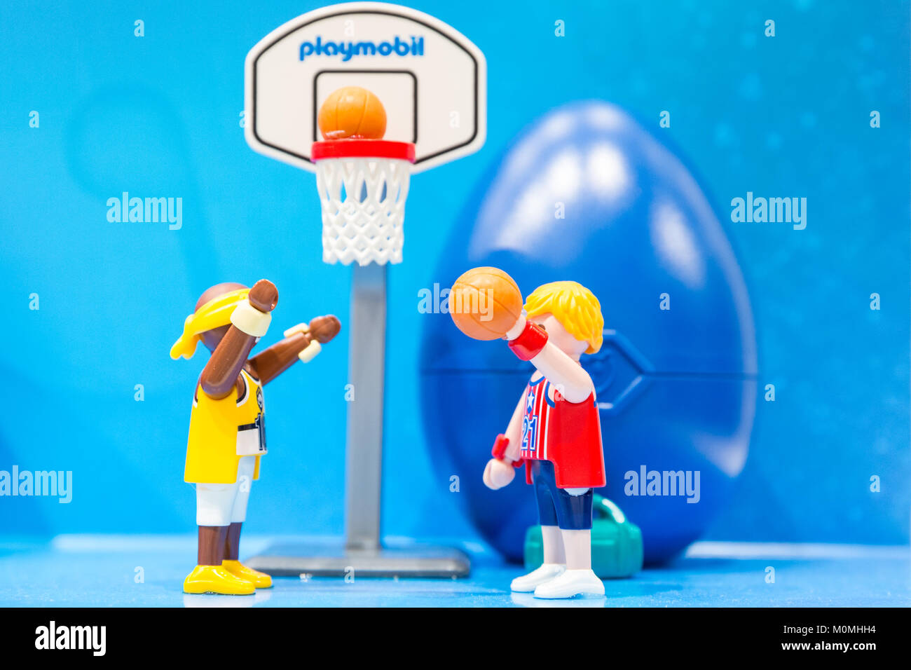 playmobil baloncesto