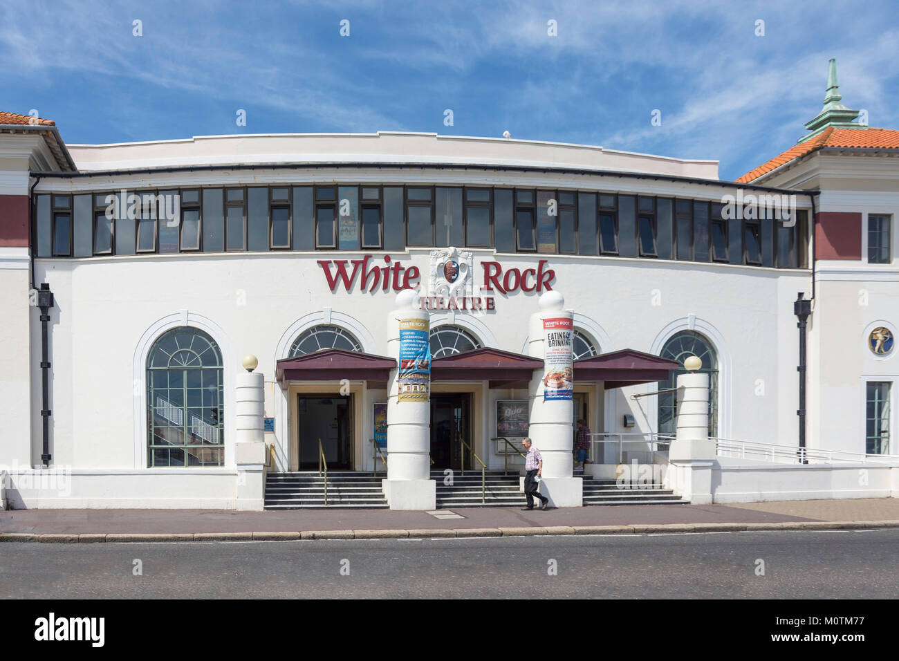 Teatro De Roca Blanca Roca Blanca Hastings Este Sussex Fachada Exteri