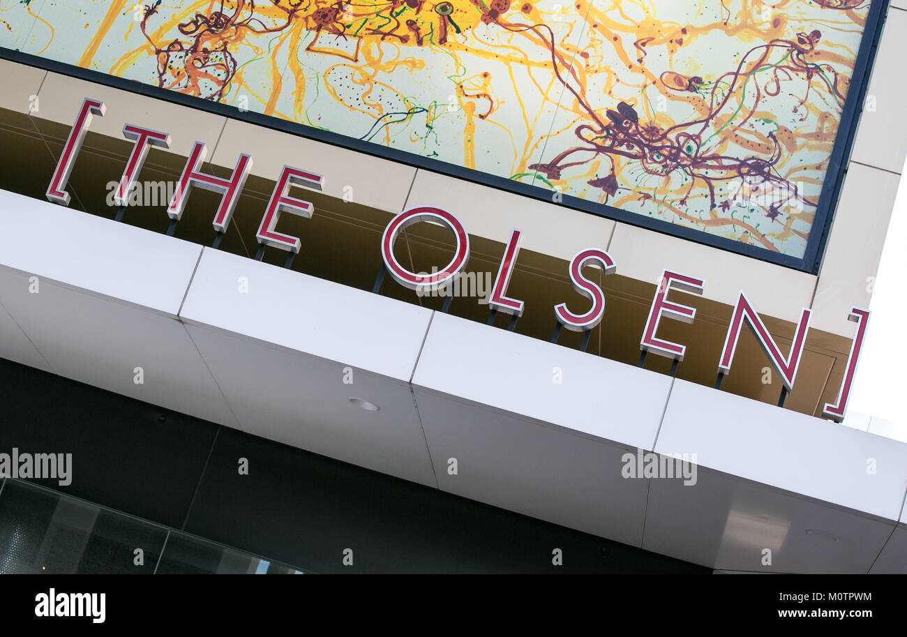 El hotel Olsen, South Yarra, Melbourne Foto de stock