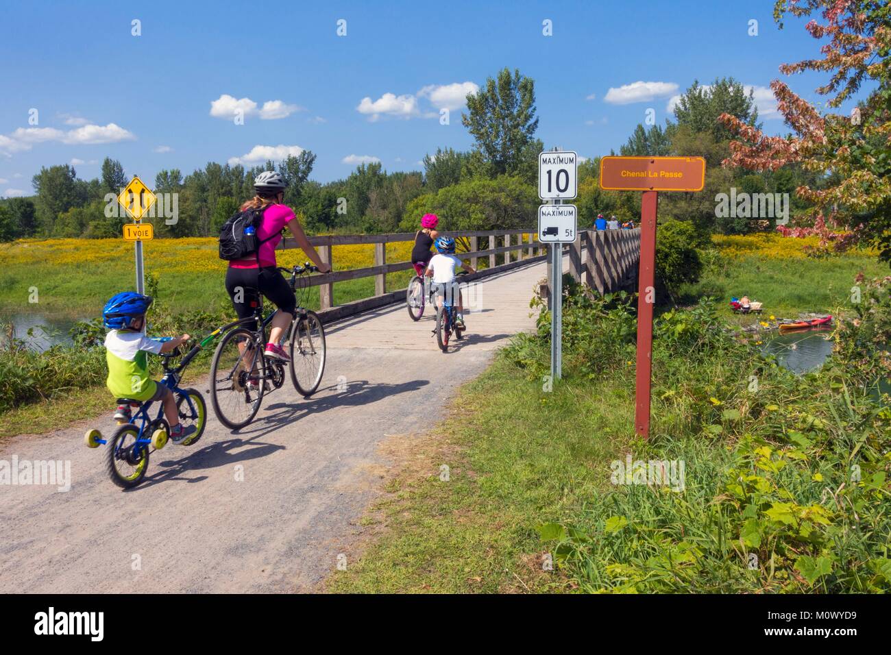 Canadá, Quebec, Montreal,Iles de Boucherville, Parque Nacional un