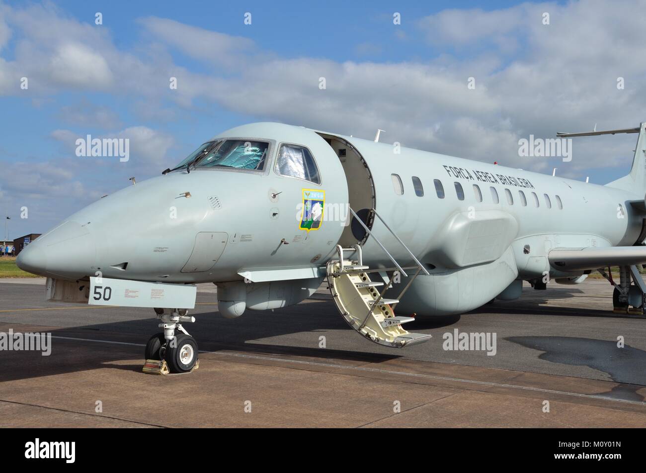 La fuerza aérea brasileña Embraer R-99B de aviones de vigilancia Foto de stock