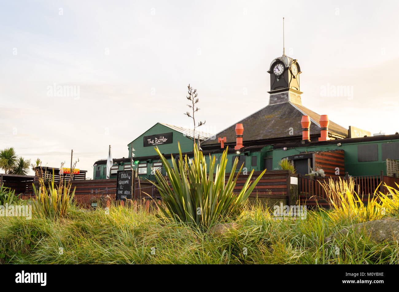 "La serpiente de cascabel público' House, situado en el mar Road, South Tyneside Foto de stock