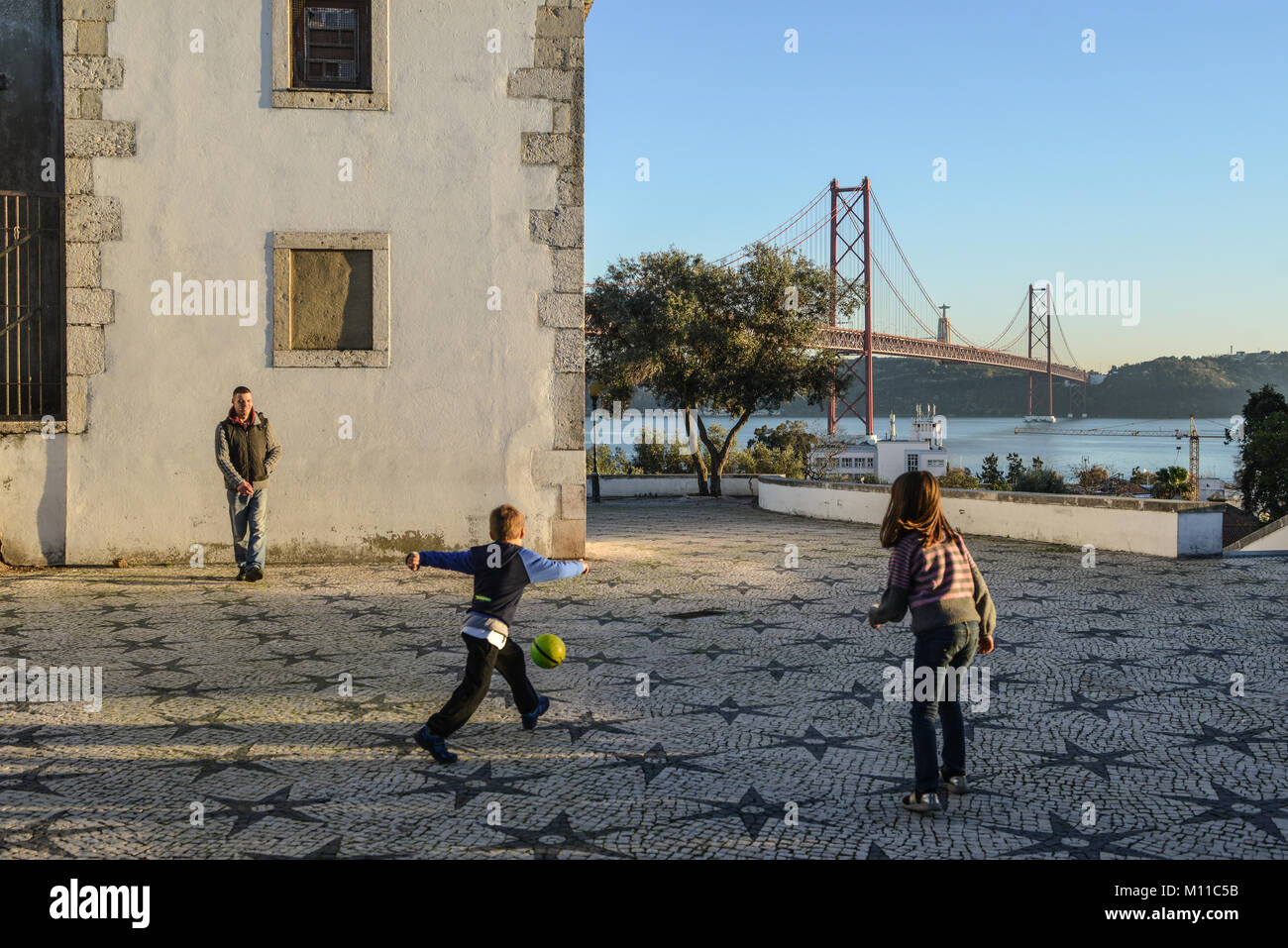 Lisboa (Portugal), diciembre de 2017 Foto de stock