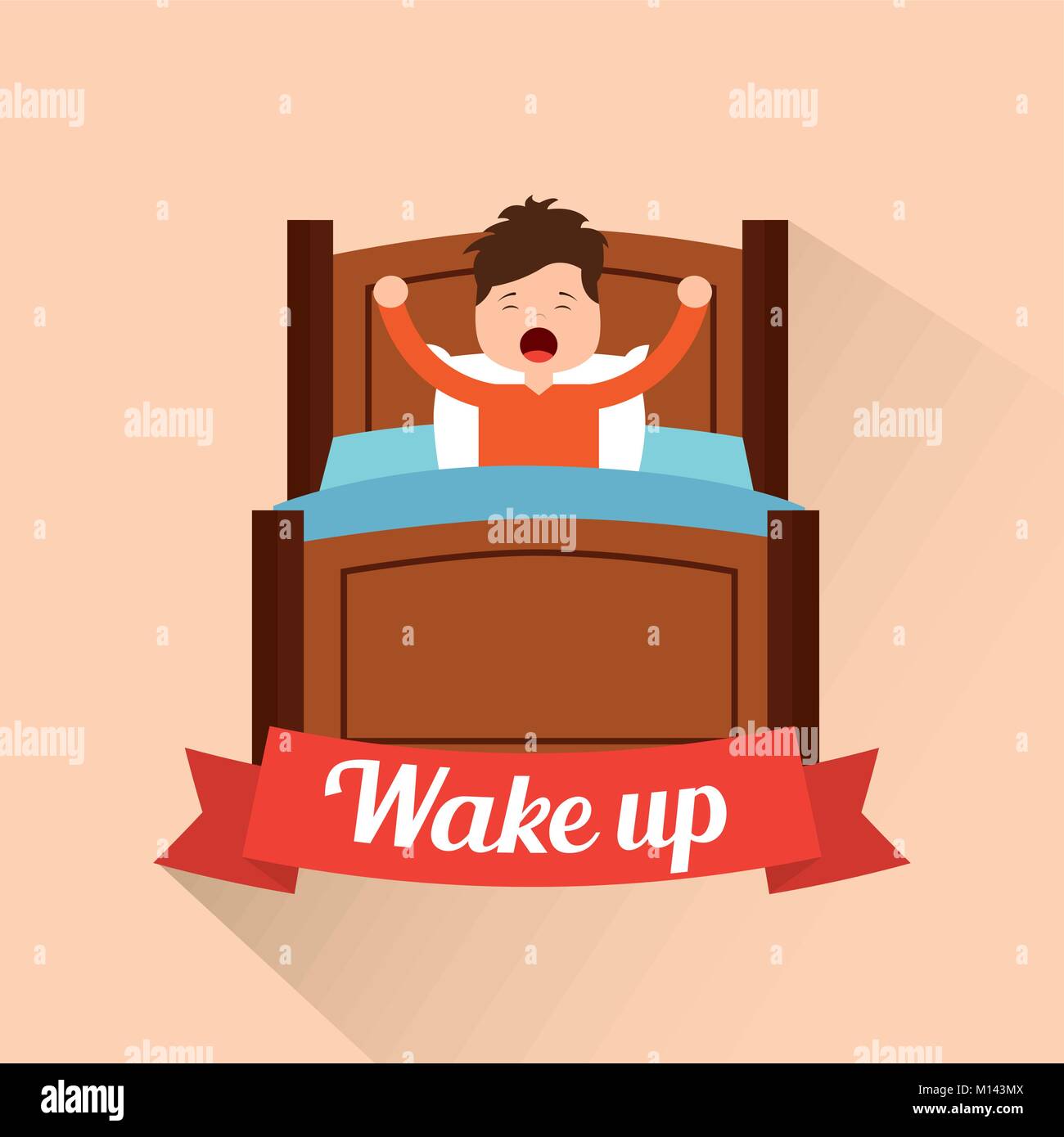 Niño despertando Imágenes vectoriales de stock - Alamy Niño despertando Imágenes vectoriales de stock - Alamy
