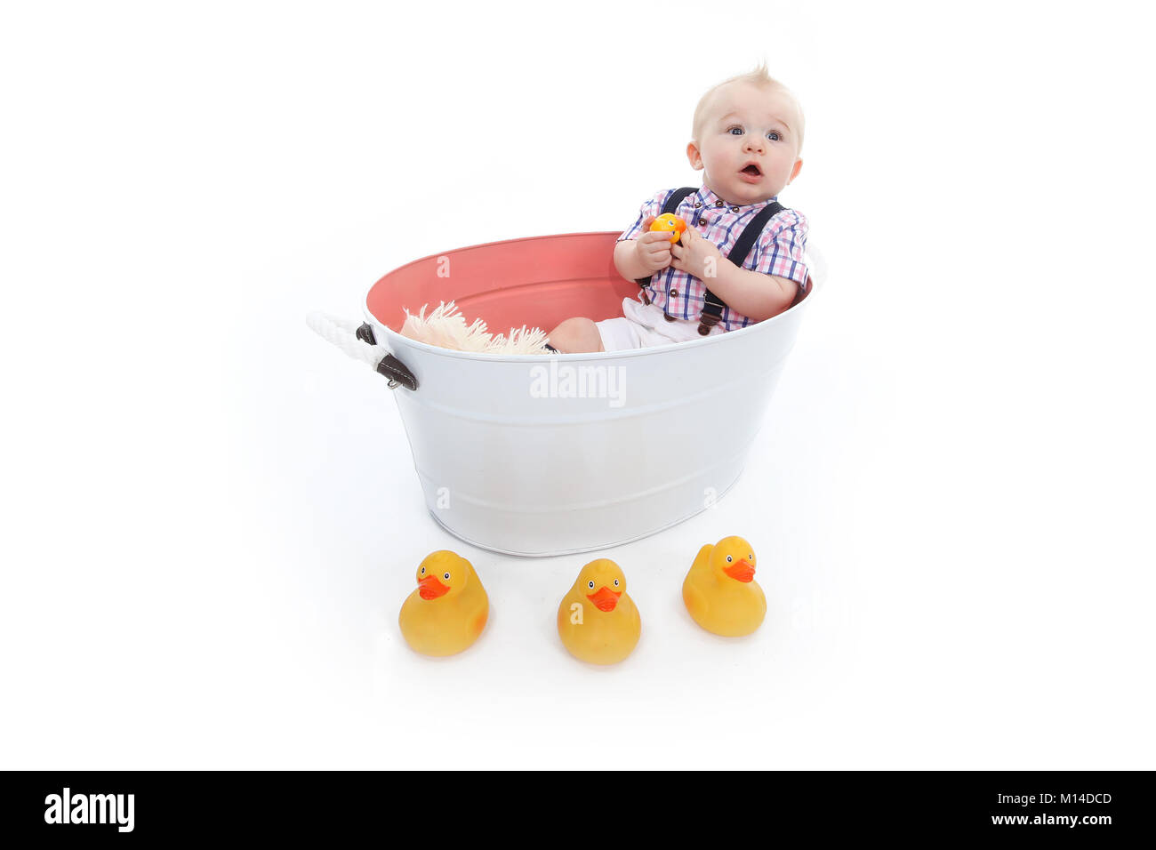 6 meses de edad, jugando, el desarrollo cognitivo, estimulación,Multi Entorno sensorial Foto de stock