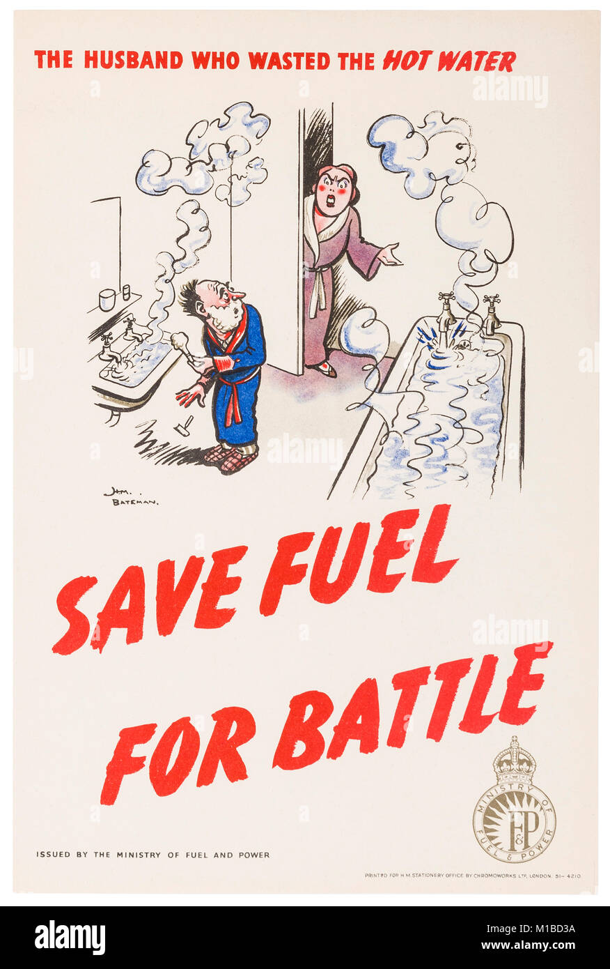 La Segunda Guerra Mundial británica carteles de propaganda Foto de stock