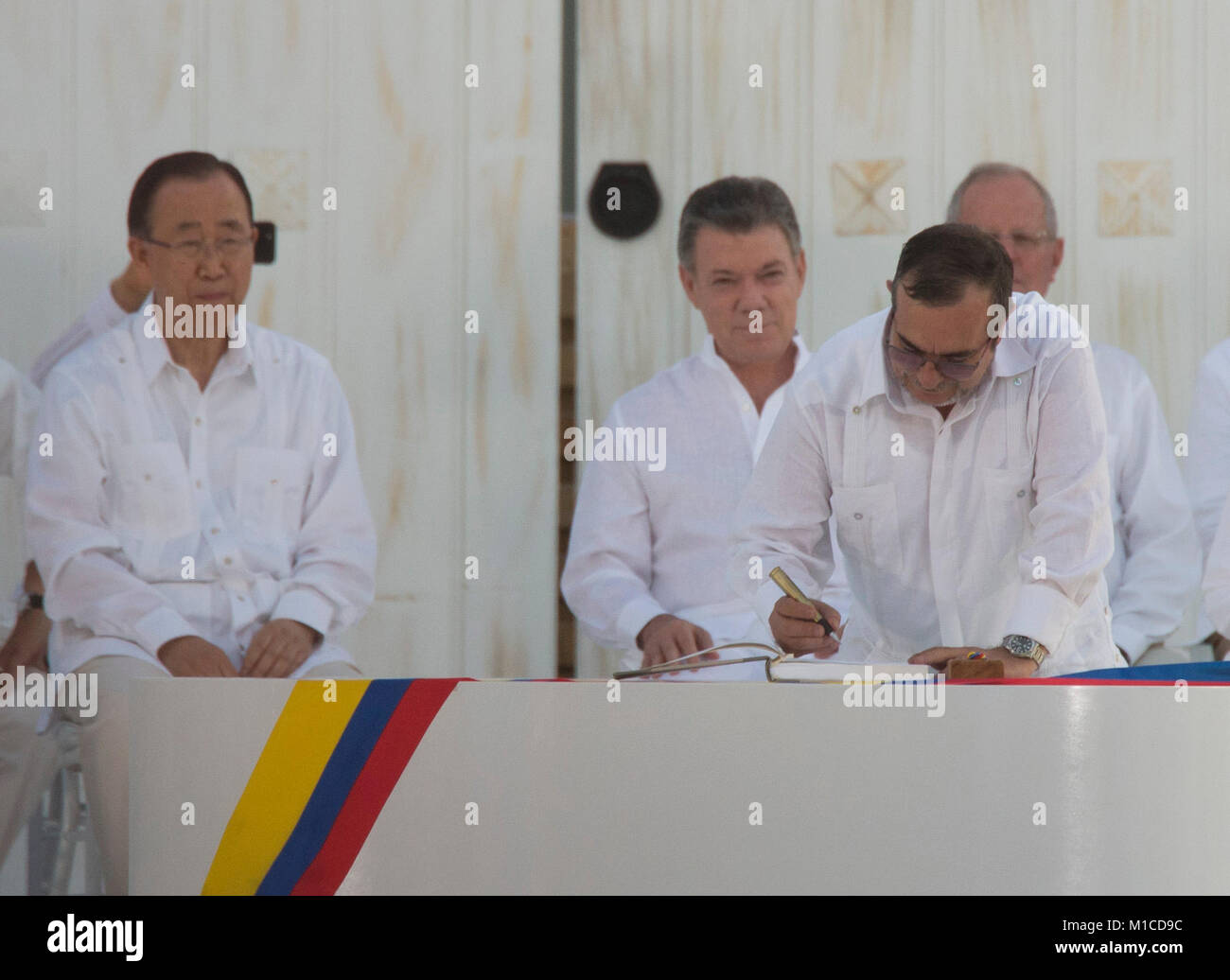 Puerto Rico. 26 Sep, 2016. 25 Septiembre 2016 - firmada la paz entre  Colombia y las FARC, el gobierno y la guerrilla han puesto fin al conflicto  armado mÃƒÂ¡s longevo de AmÃƒ ©