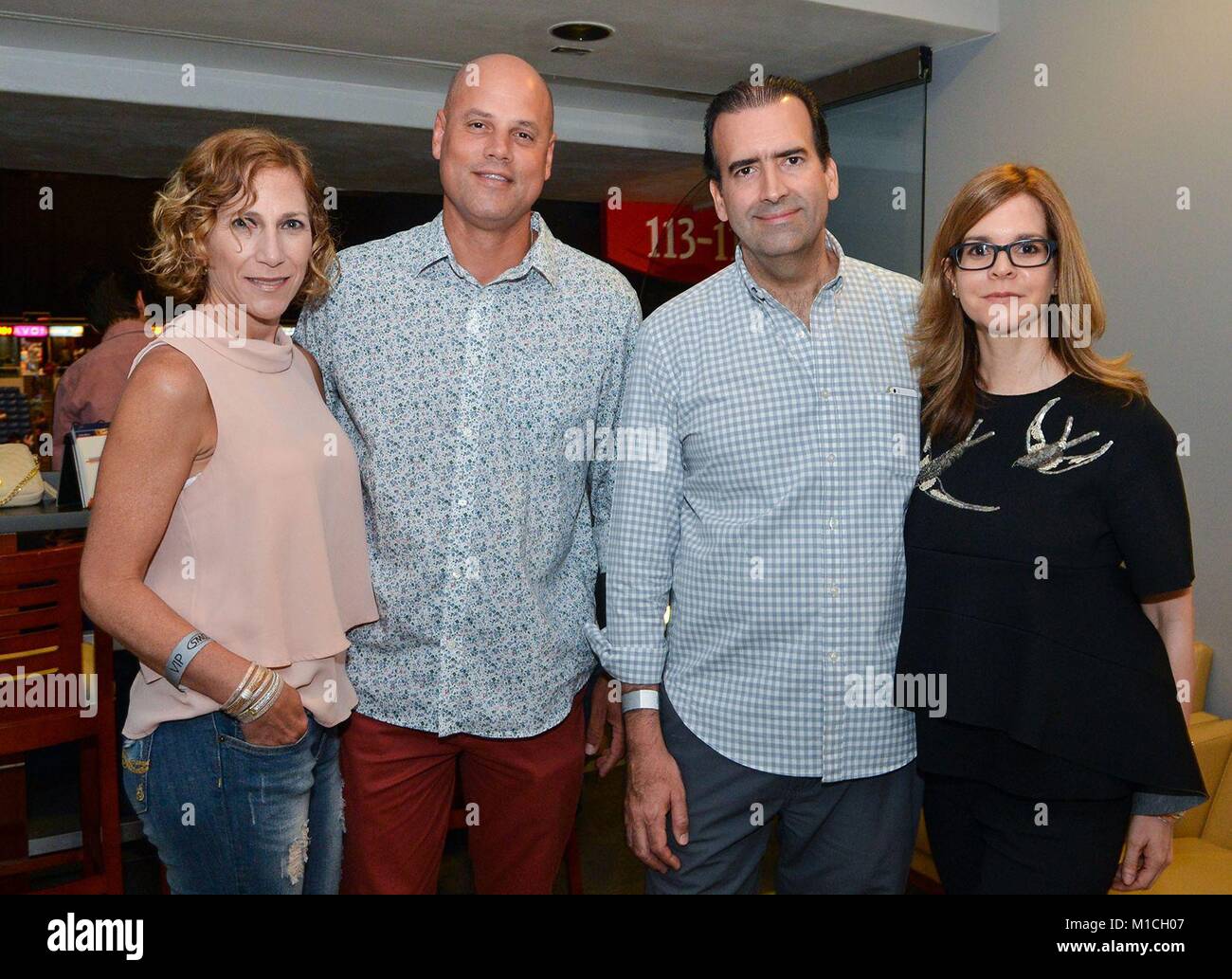 San Juan, Puerto Rico. , . Lydia Rojas, Carlos Díaz, José Carrión y
