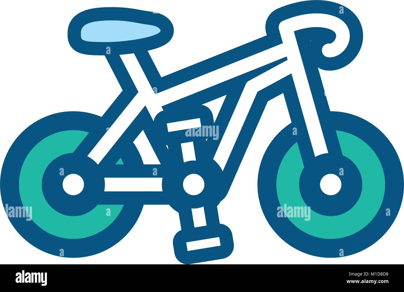 Bike ilustración vectorial Ilustración del Vector
