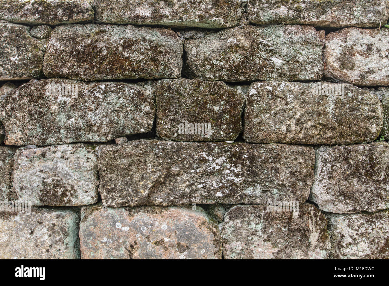 muro de piedra Foto de stock
