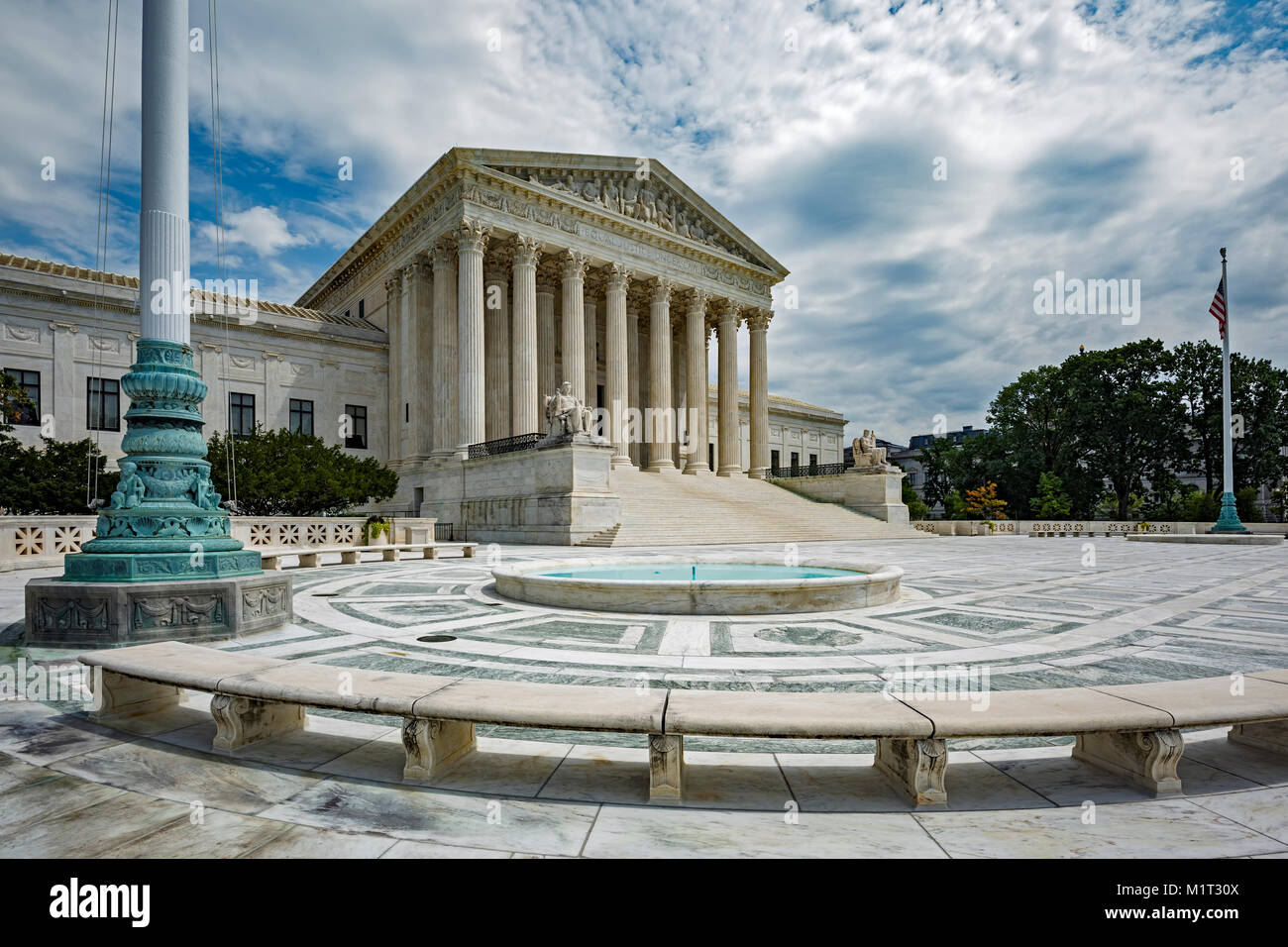 Corte Suprema de los Estados Unidos, Washington, Distrito de Columbia, EE.UU. Foto de stock