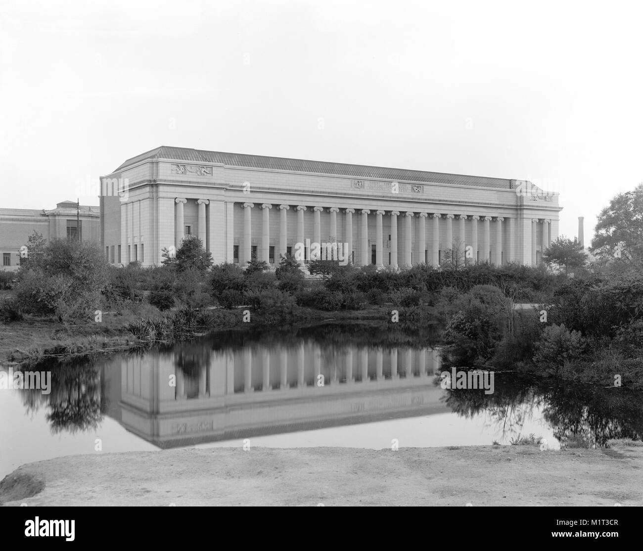 Museum of Fine Arts, Boston, Massachusetts, USA, Detroit Publishing Company, 1915 Foto de stock