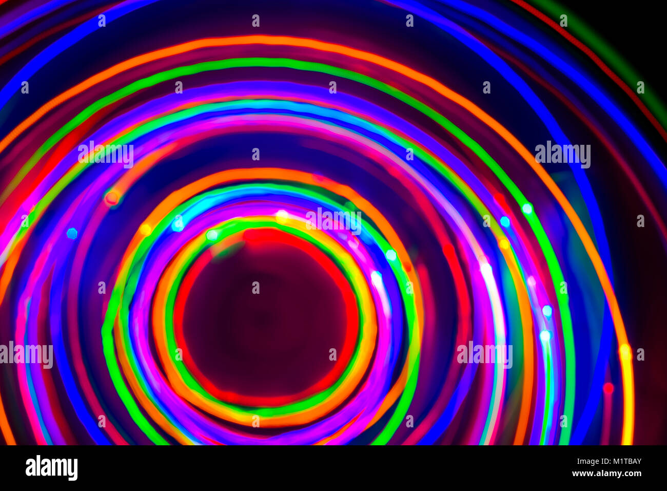 Círculo de luz de fondo led fotografías e imágenes de alta resolución -  Alamy