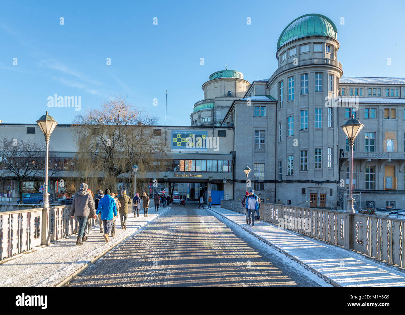 Deutsches Museum, el Museo de la ciencia y la tecnología, Munich, Alemania Foto de stock