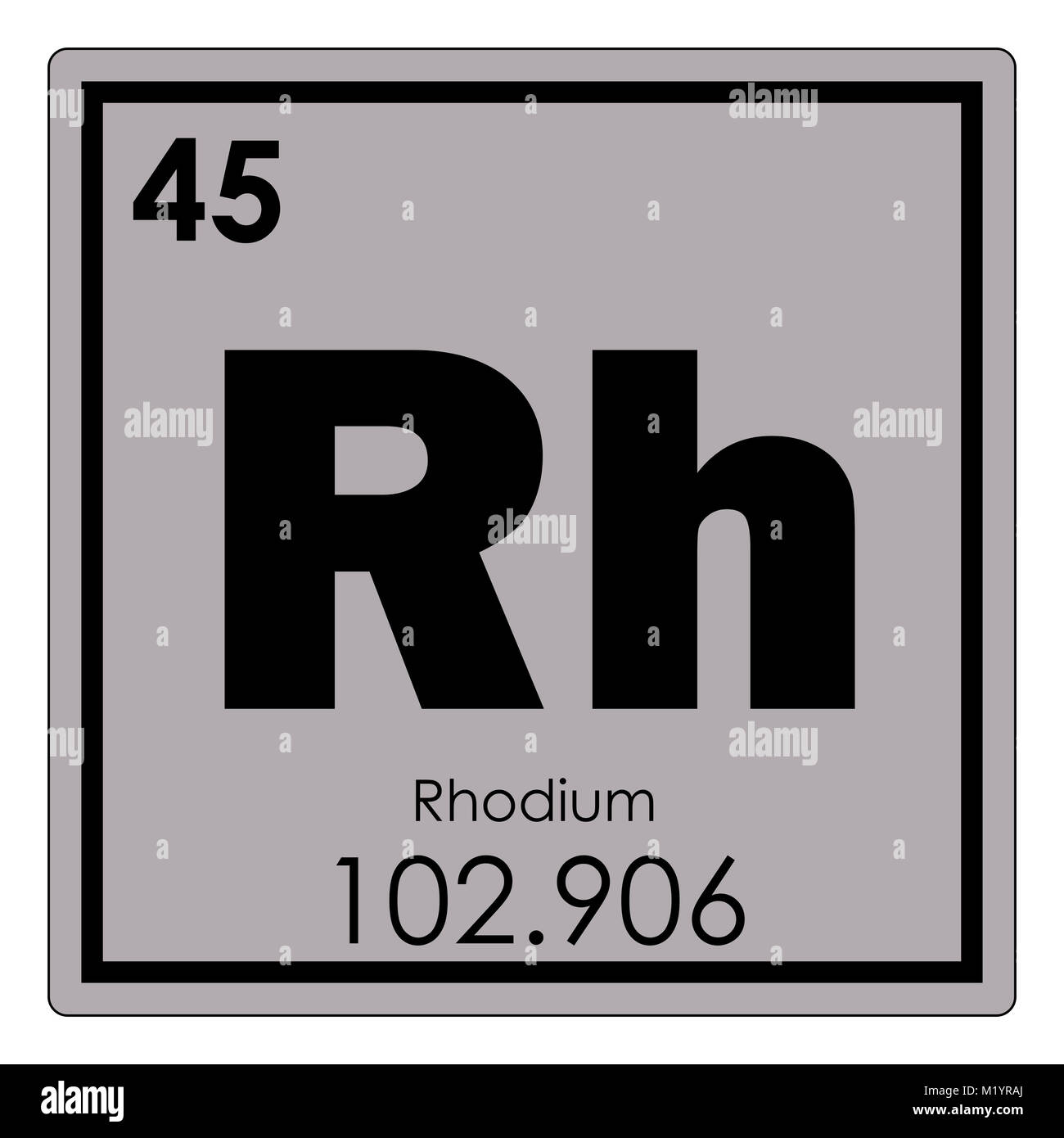Tabla periódica de elementos químicos reales Imágenes recortadas de stock -  Alamy