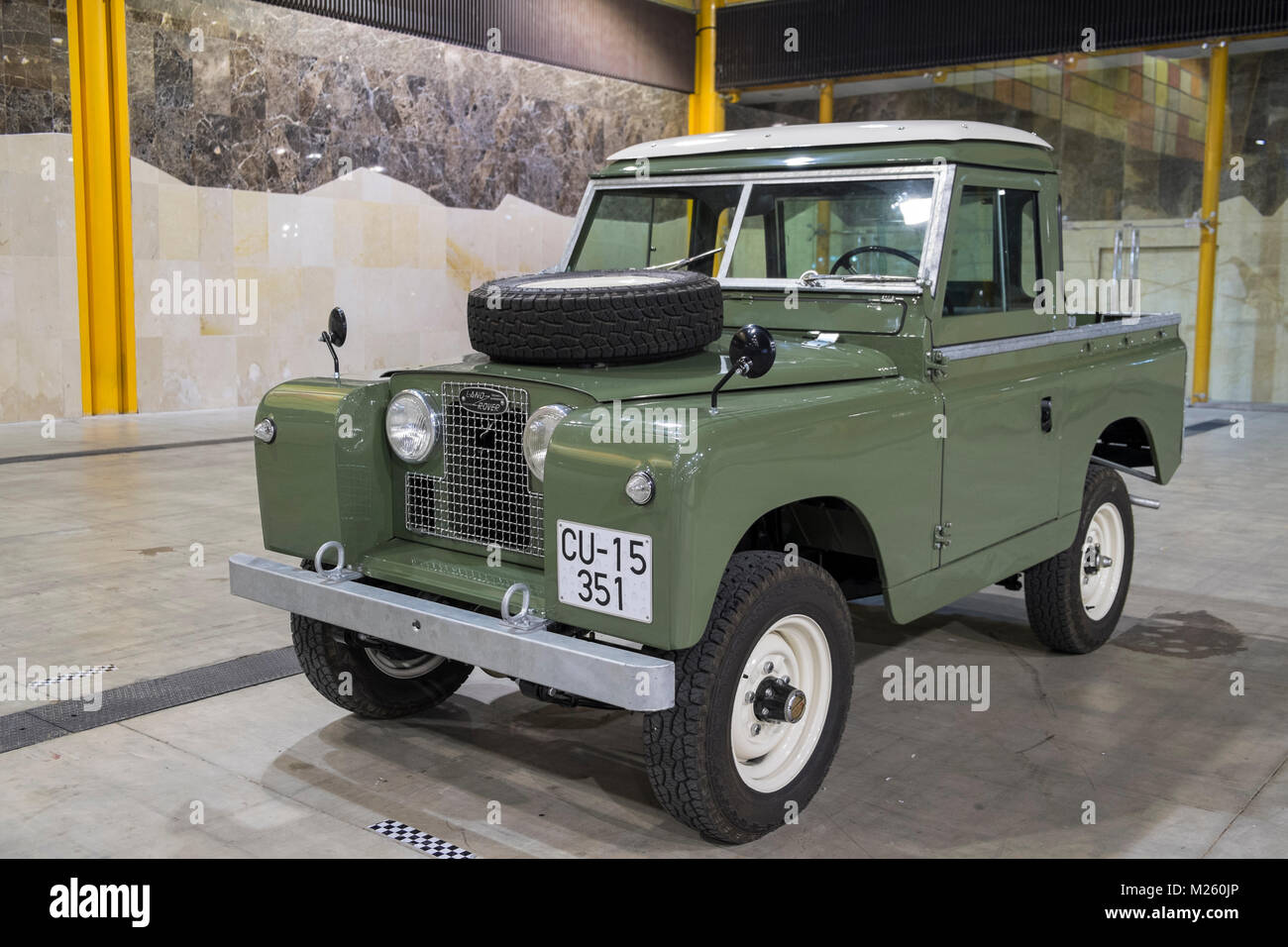 1969 Land Rover. Retro Málaga 2018. España Fotografía de stock Alamy