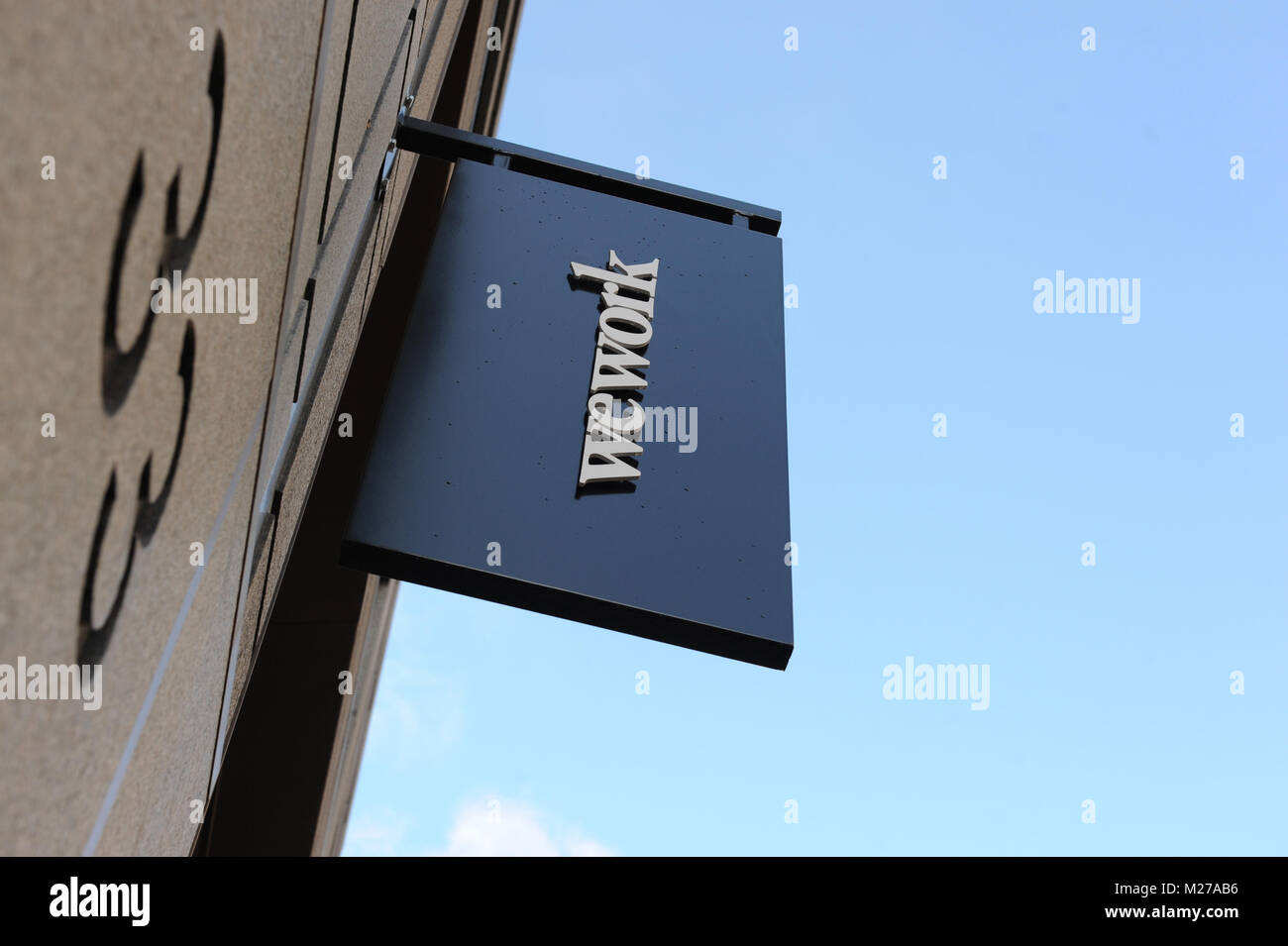 WeWork Mansion House, 33 Queen Street EC4R 1AP Fotografía de stock Alamy