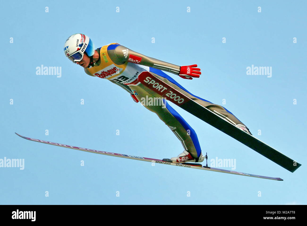 Joachim Hauer (Norwegen / ni) beim Herren Einzelwettbewerb - FIS Sommer Grand Prix Foto de stock