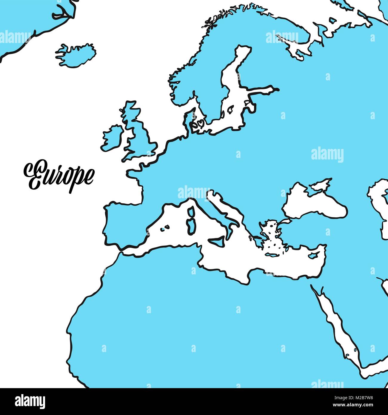 Mapa de Europa, más de 150 imágenes de calidad para imprimir