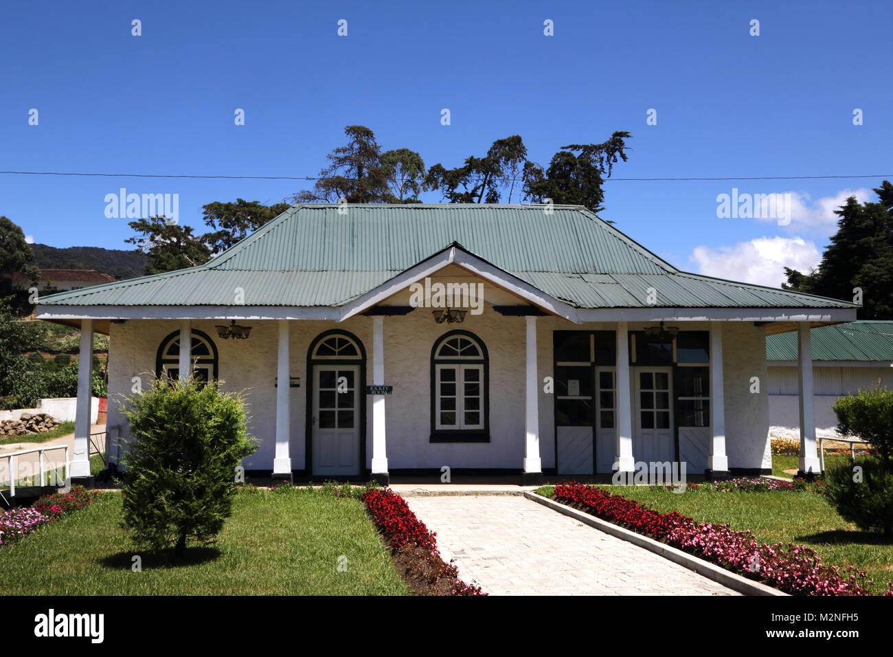 Royal Turf Club Nuwara Eliya Hill Country de la Provincia Central de Sri Lanka el Jockey Habitación Foto de stock
