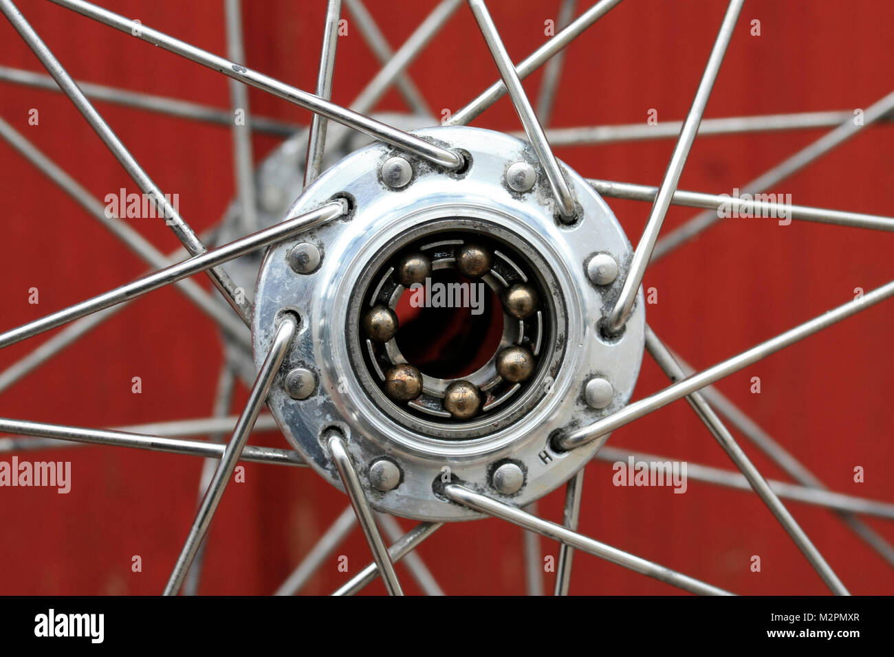 Cojinetes de rueda de bicicleta Fotografía de stock - Alamy