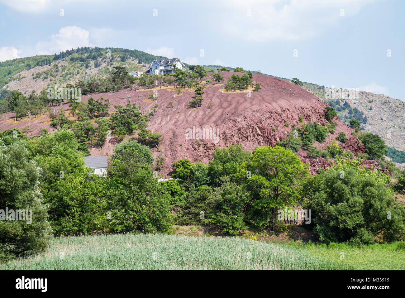 Pennsylvania,PA,Noreste,Palmerton,montaña,fundición de zinc